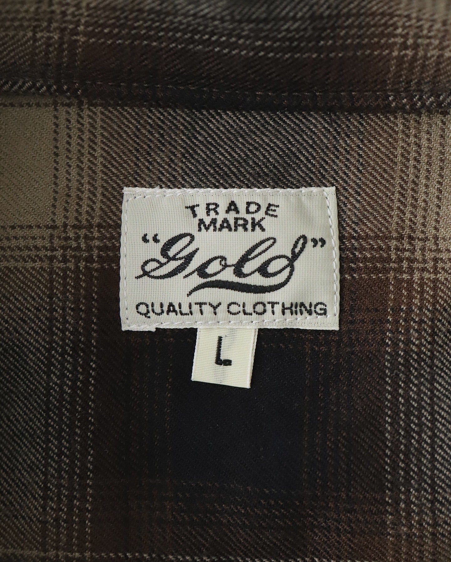 SUPER 120’S WOOL CHECK OPEN SHIRT