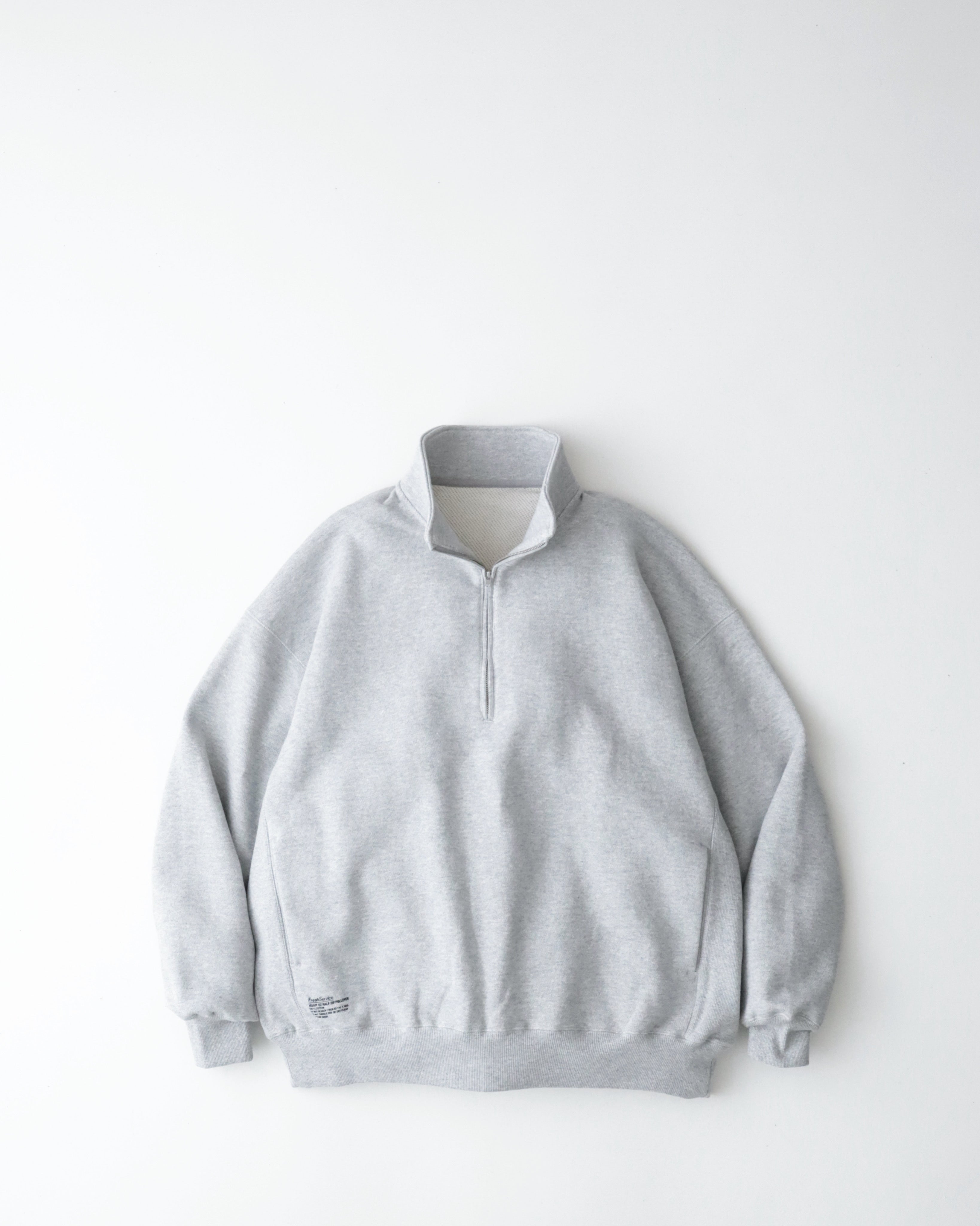 HEAVY OZ HALF ZIP PULLOVER