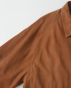 GOAT SUEDE ZIP UP BLOUSON