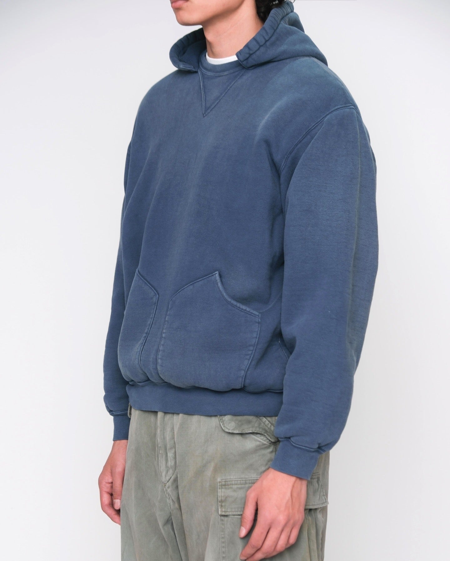 VINTAGE ATTACHED HOOD SWEAT PARKA