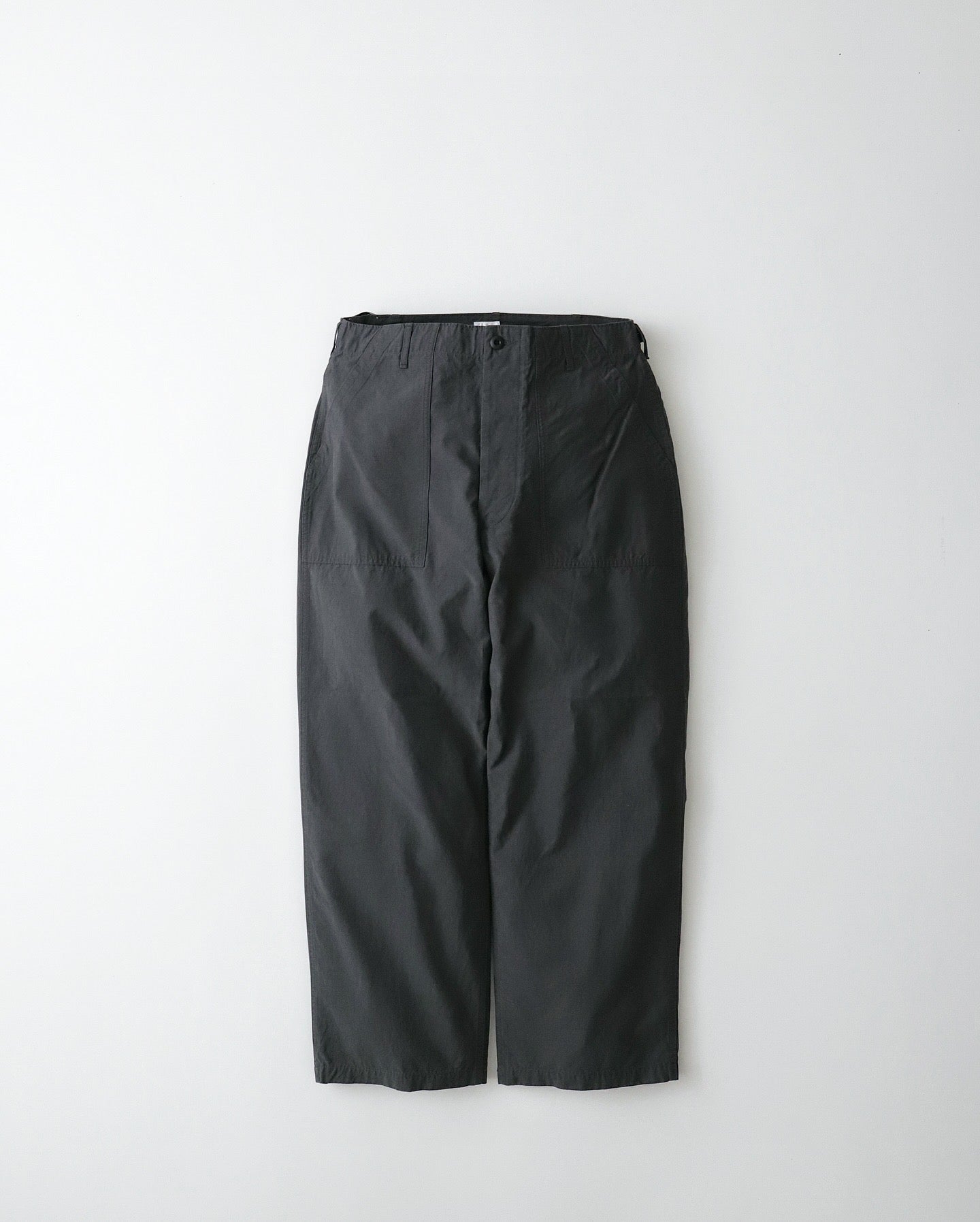 COTTON RAYON BAKER PANTS