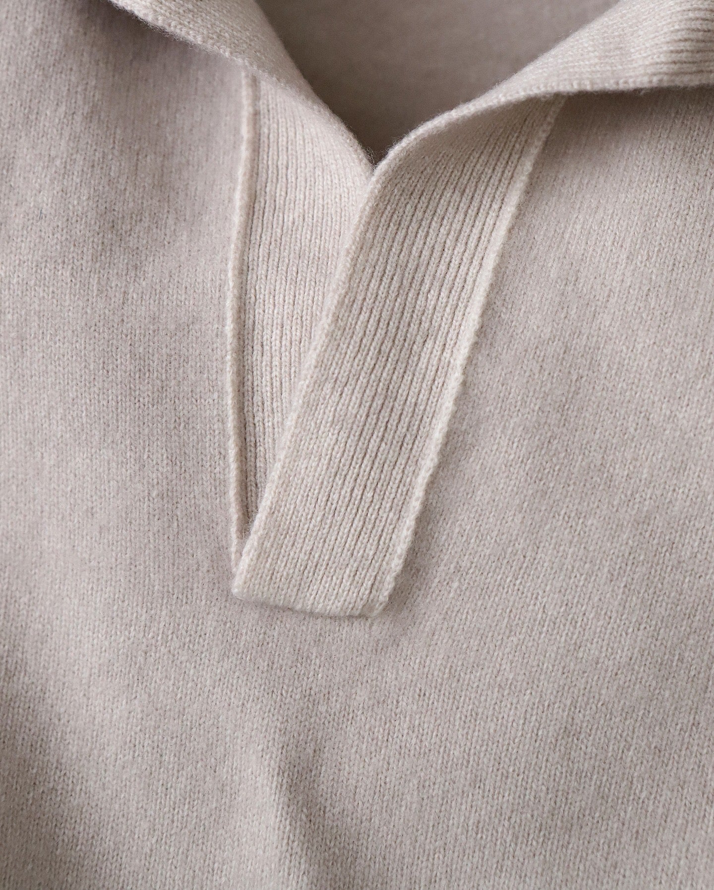 VINTAGE KNIT SKIPPER POLO SWEATER（WOMEN）