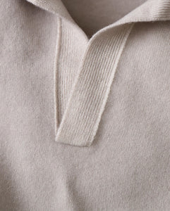 VINTAGE KNIT SKIPPER POLO SWEATER（WOMEN）