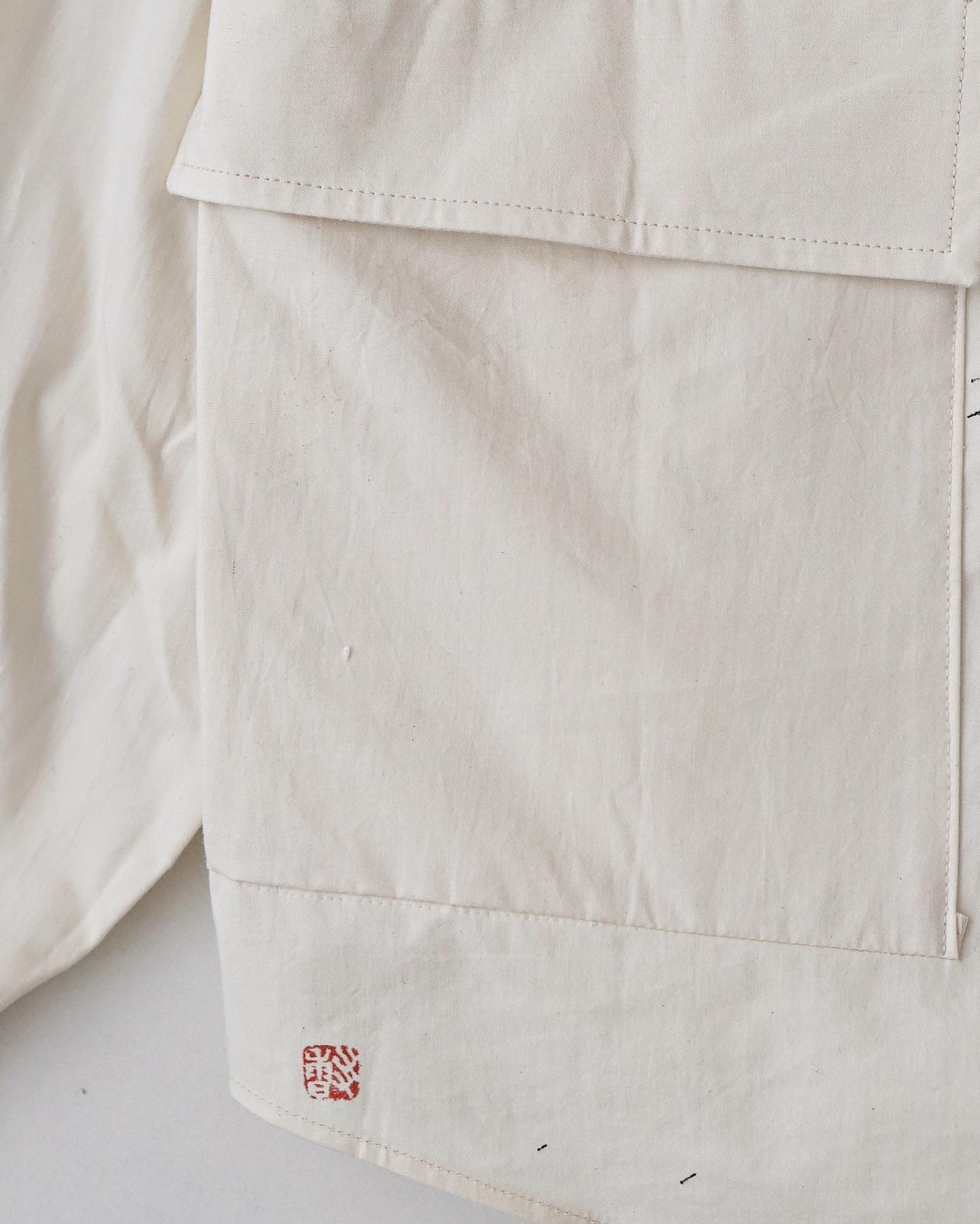 TOMOKA NAKA BIG POCKET OVERSHIRT