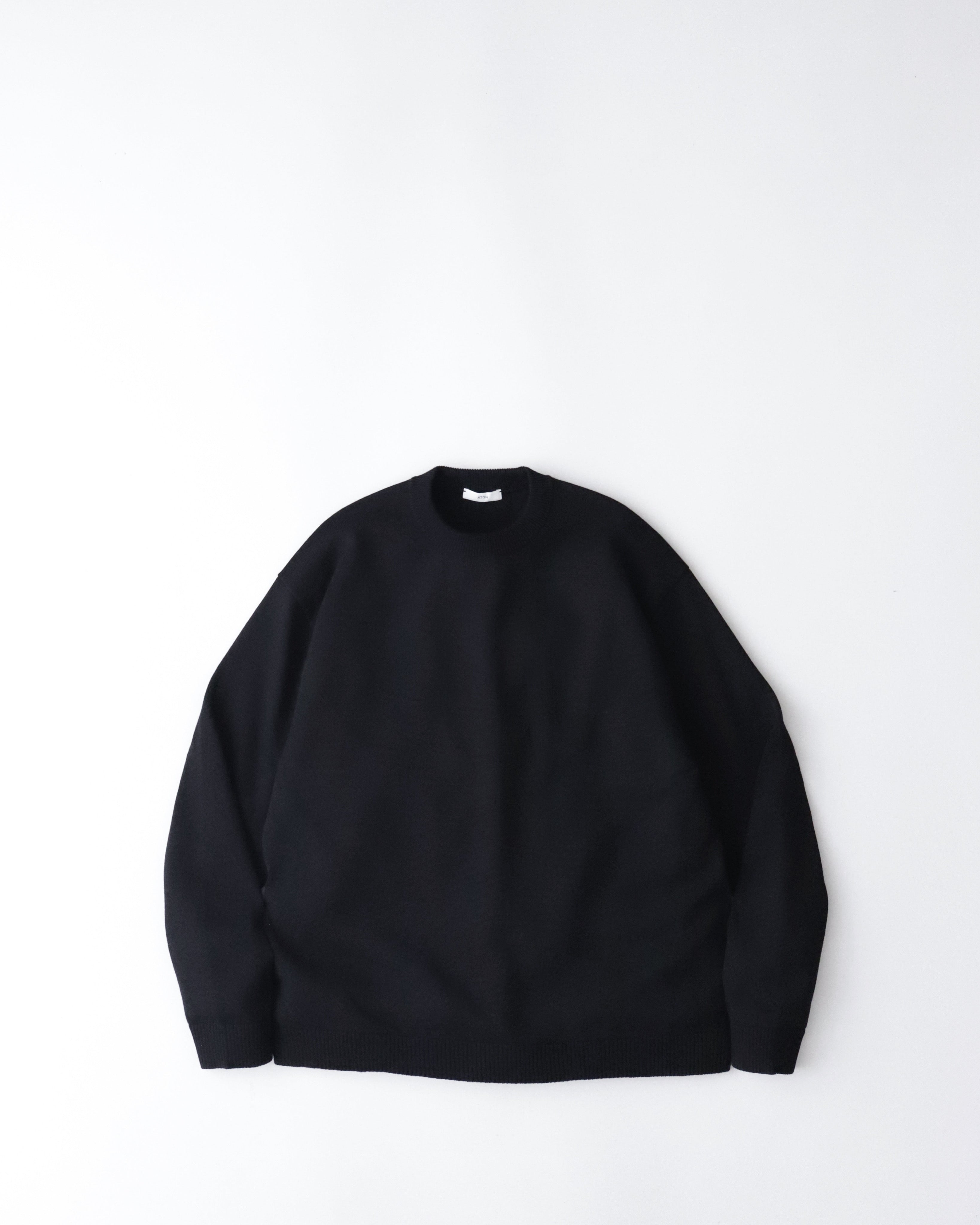 WOOL WASHI CREWNECK SWEATER