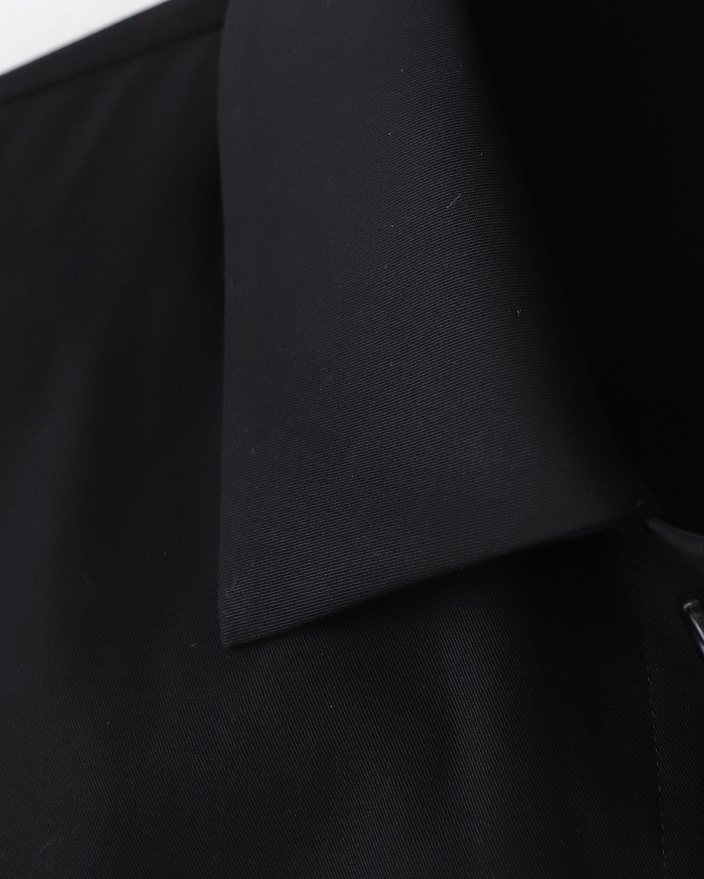 HIGH TWIST GABARDINE COVERALL JACKET