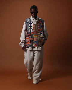 APRON IN EWE KENTE TWO