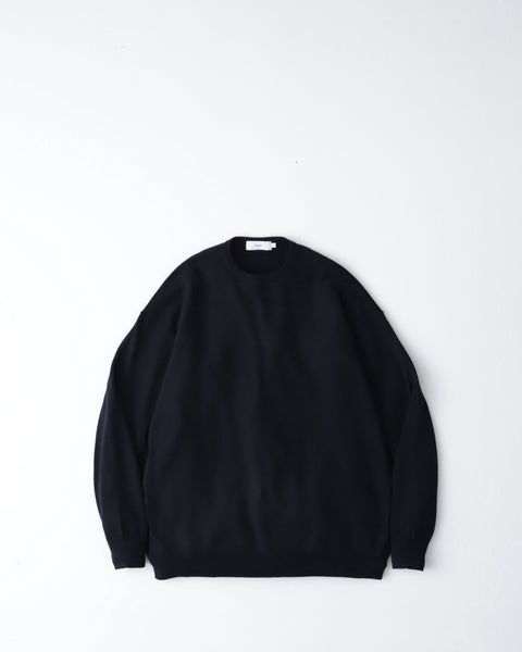 Graphpaper SUVIN COTTON OVERSIZED L/S CREW NECK KNIT – NCNR WEB STORE