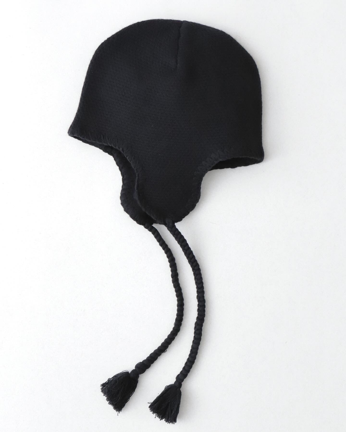 BABY CASHMERE CAP BLACK