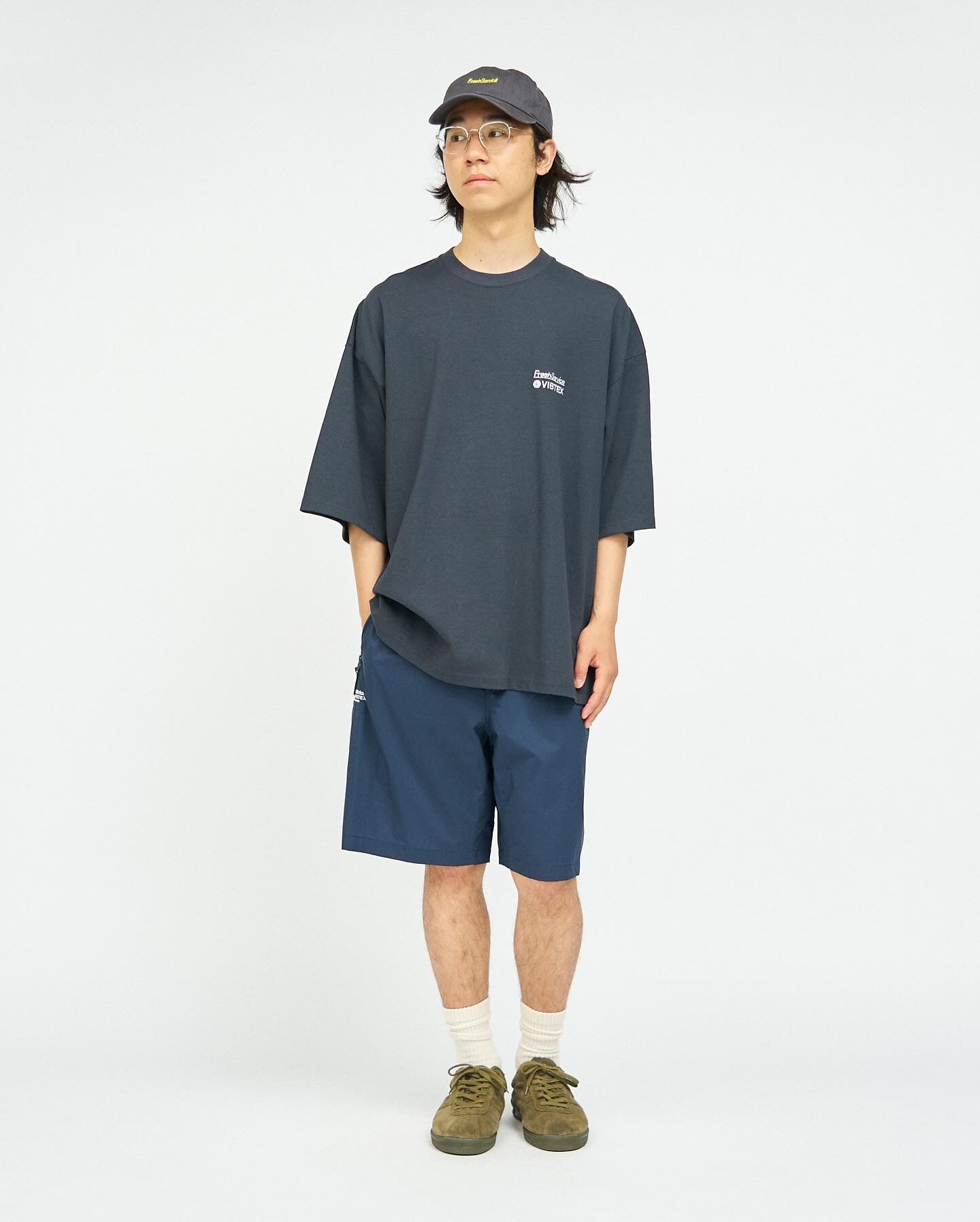 VIBTEX for FreshService  S/S CREW NECK TEE