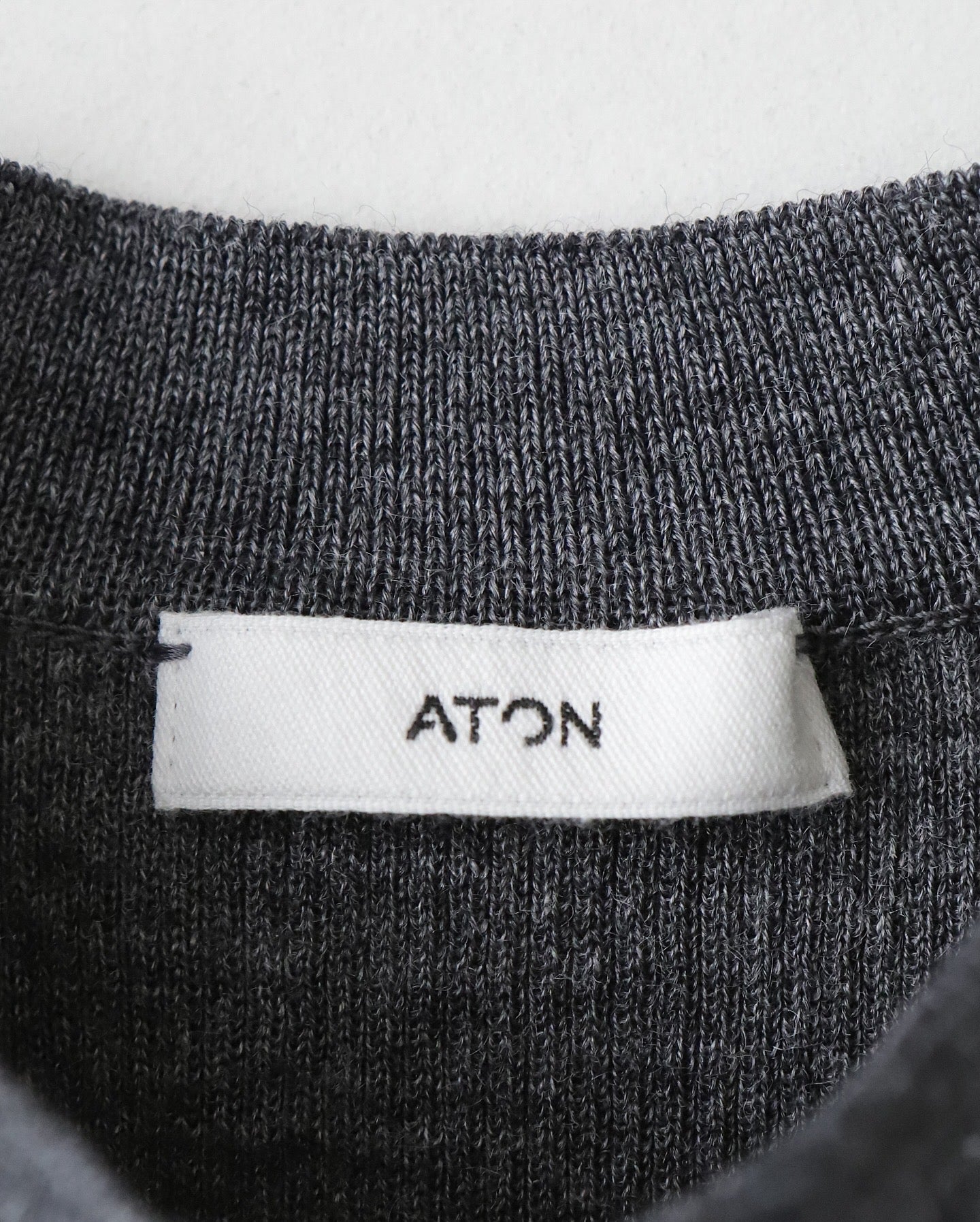 RAMIE WOOL RIB｜RIB MOCKNECK SWEATER（WOMEN）