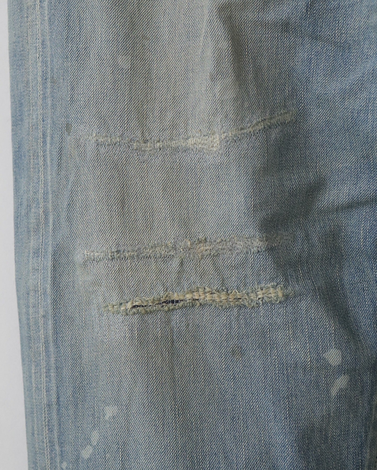 NO.37 WASHED WIDE DENIM PANTS
