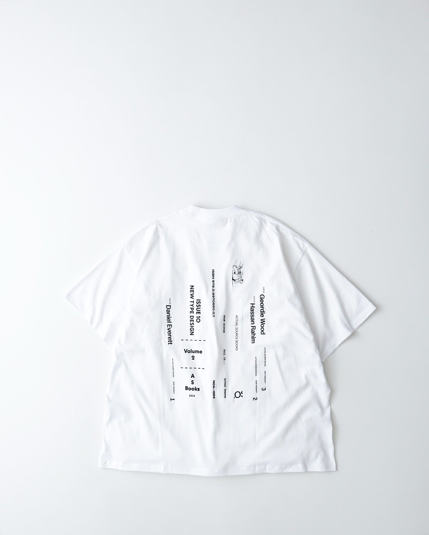 AS×FS CORPORATE S/S TEE “BOOK STACK”