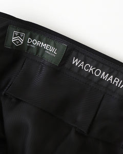 DOUBLE PLEATED SHORT TROUSERS / Dormeuil
