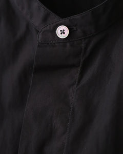 NEW COLLARLESS  SHIRTS｜COTTON POPLIN GARMENT DYED