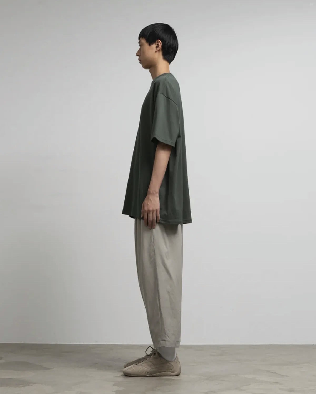 TRI SPUN COTTON S/S OVERSIZED TEE