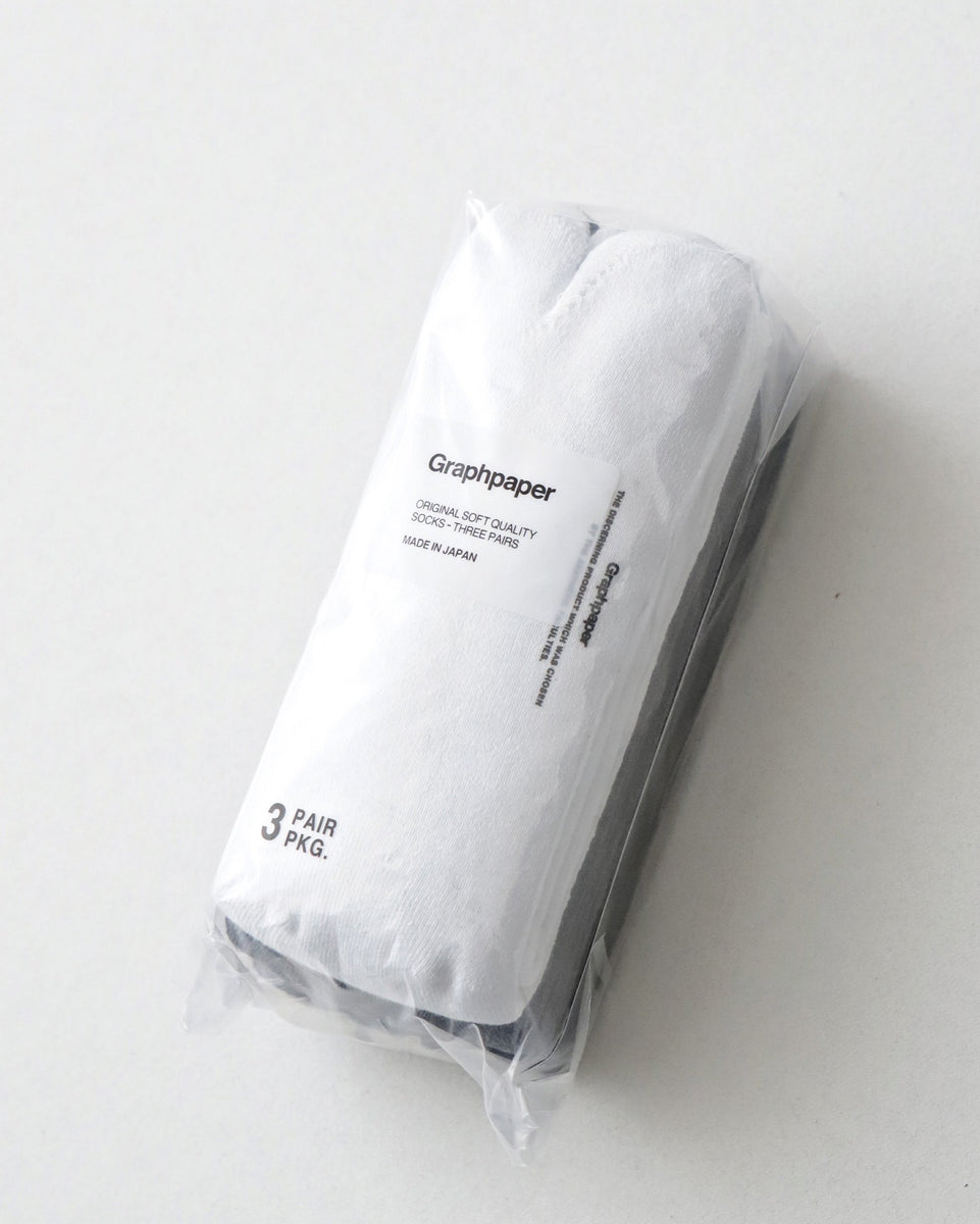 Graphpaper TABI 3-PACK SOCKS – NCNR WEB STORE