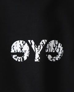 CRACK PRINT LOGO T-SHIRT