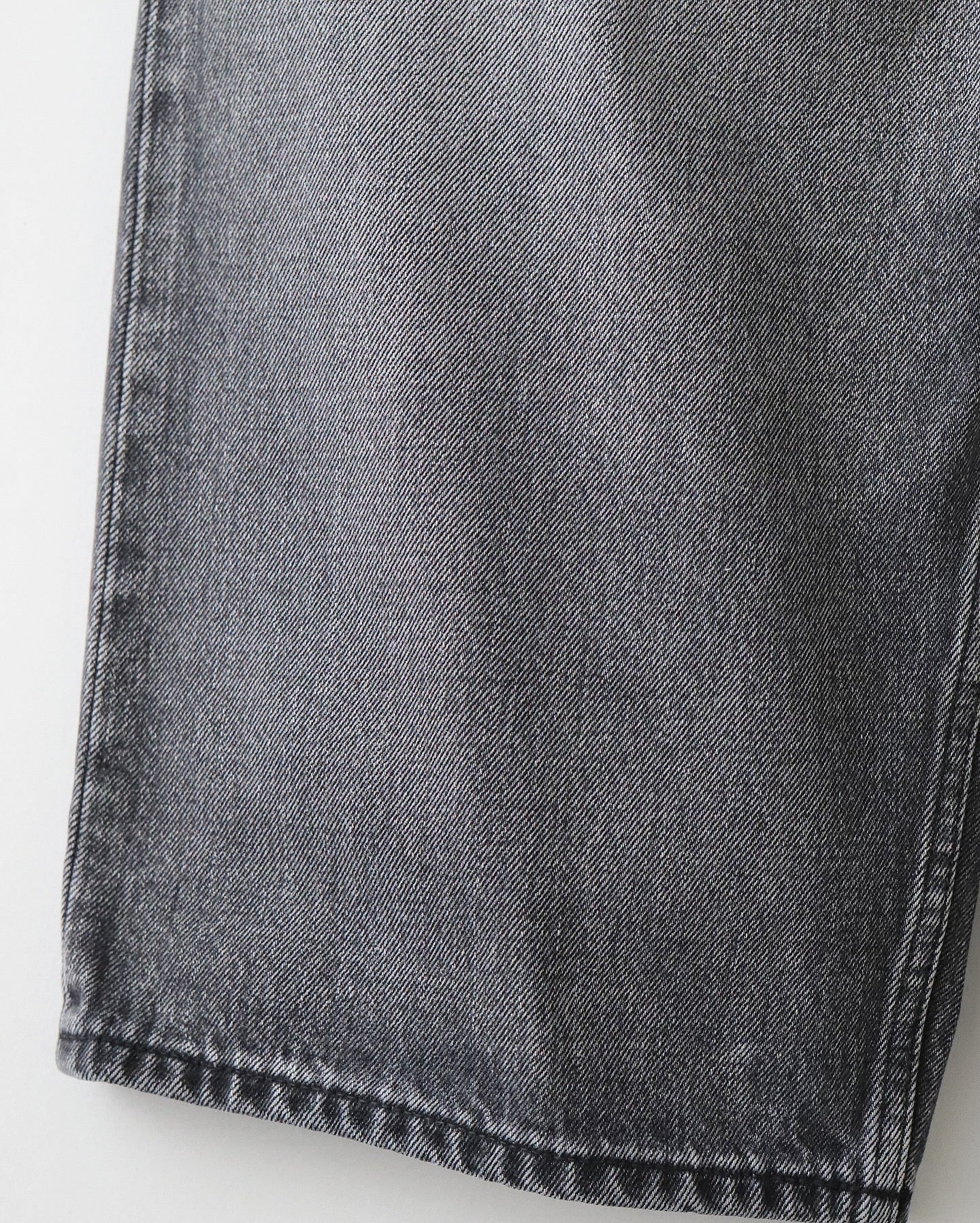 SELVAGE DENIM TWO TUCK PANTS