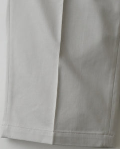 OUT TUCK WIDE TAPERED PANTS