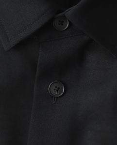 TWIST WOOL WASHER OVERSIZED SHIRT