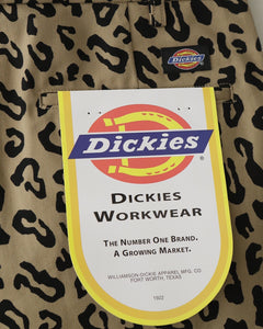 DICKIES / LEOPARD PLEATED SHORT TROUSERS