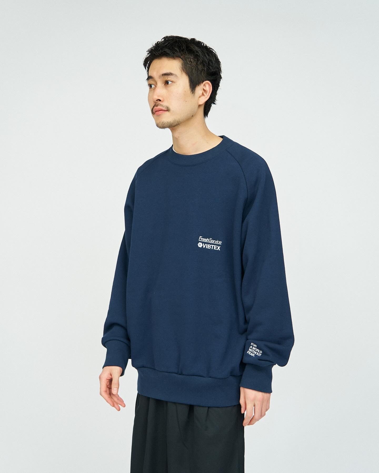 VIBTEX for FreshService SWEAT CREW NECK PULLOVER