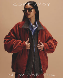 Sillage ZIP UP BLOUSON CORDUROY BLACK – NCNR ONLINE STORE Sillage ZIP UP BLOUSON CORDUROY BLACK – NCNR ONLINE STORE