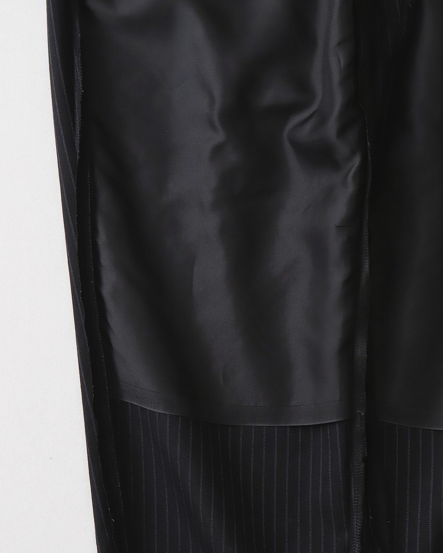 WOOL TWILL STRIPE PANTS