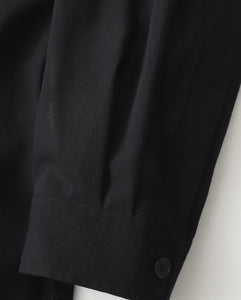 TWIST WOOL WASHER OVERSIZED SHIRT