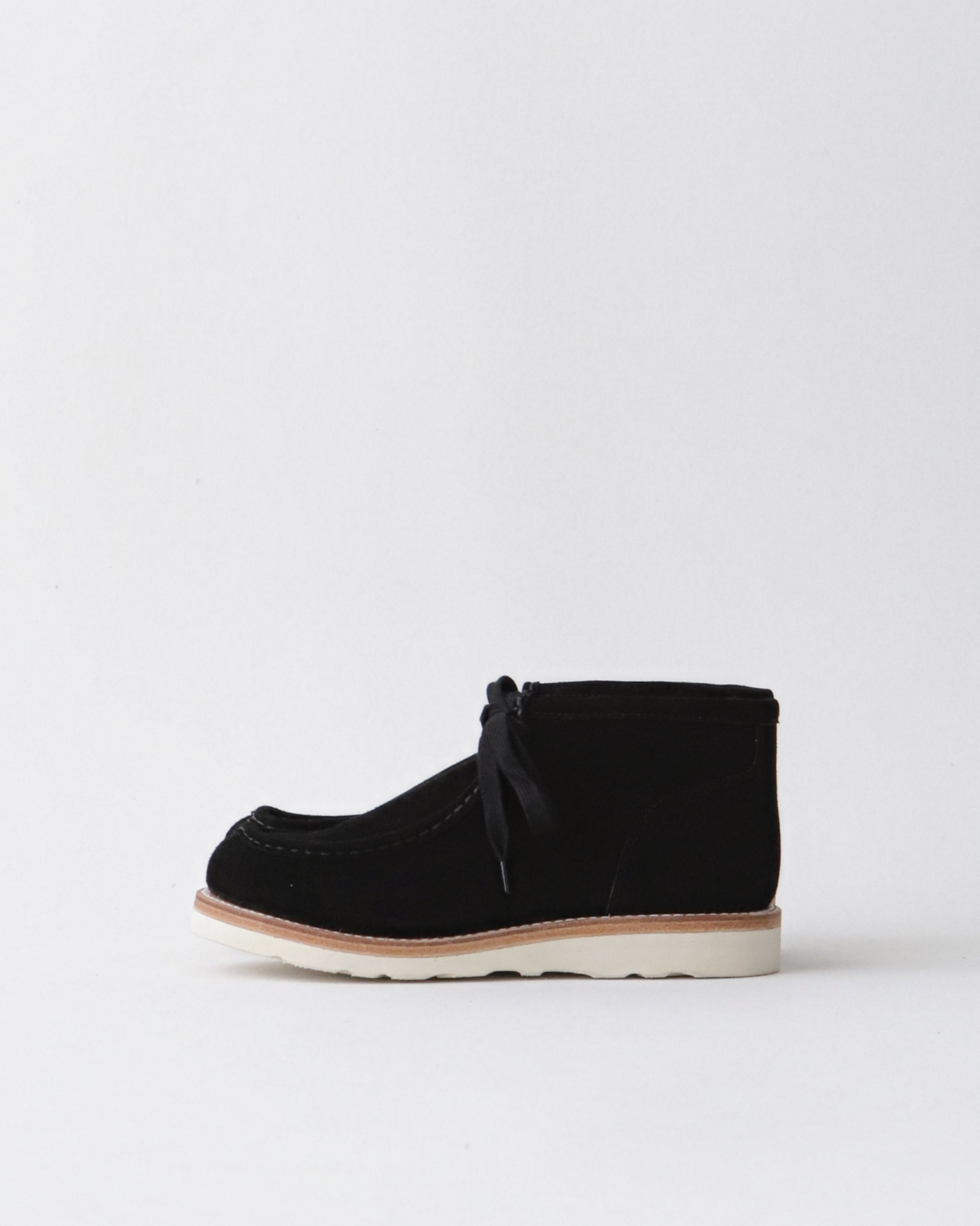 SUEDE MOCK BOOTS