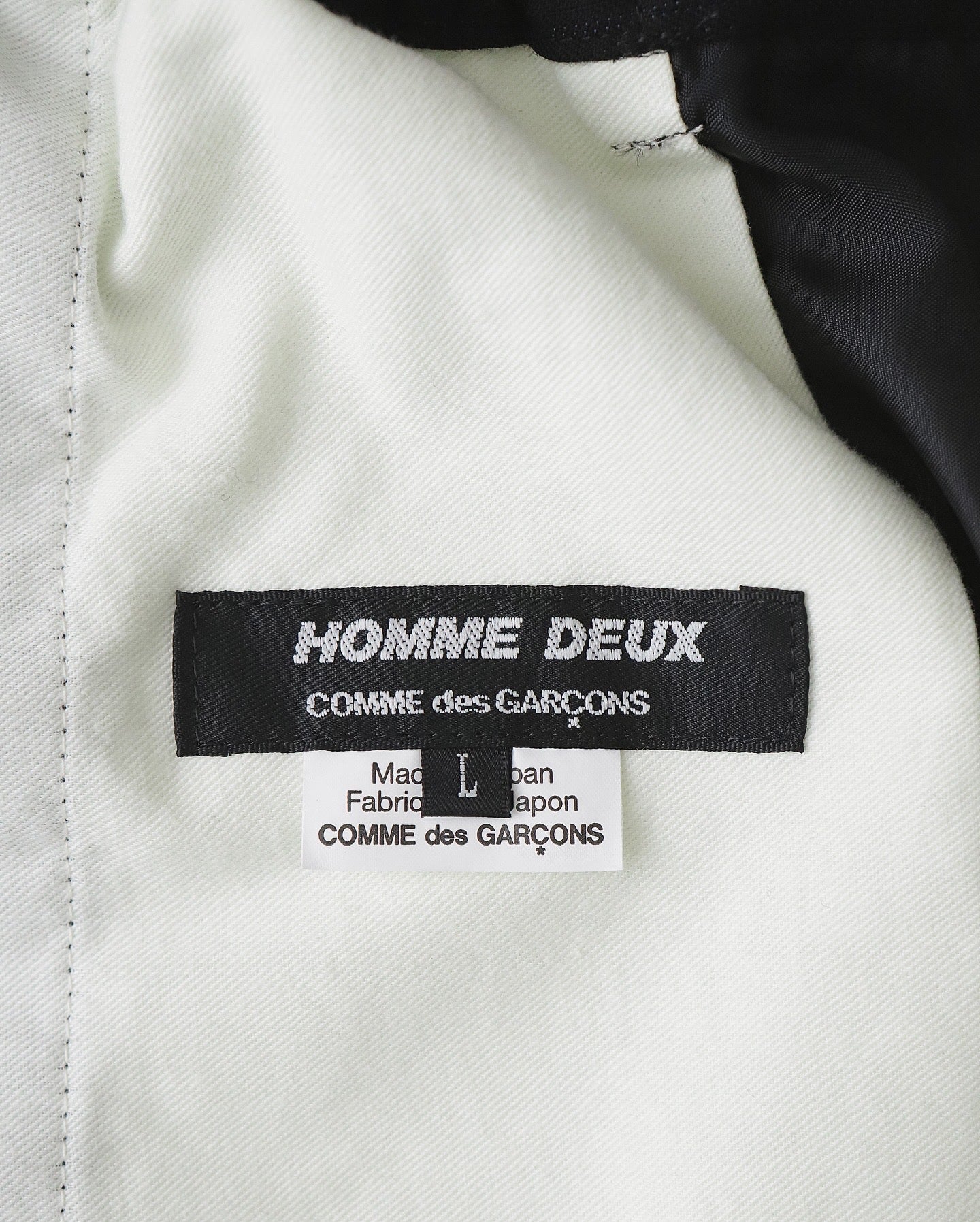 WOOL TWILL STRIPE PANTS