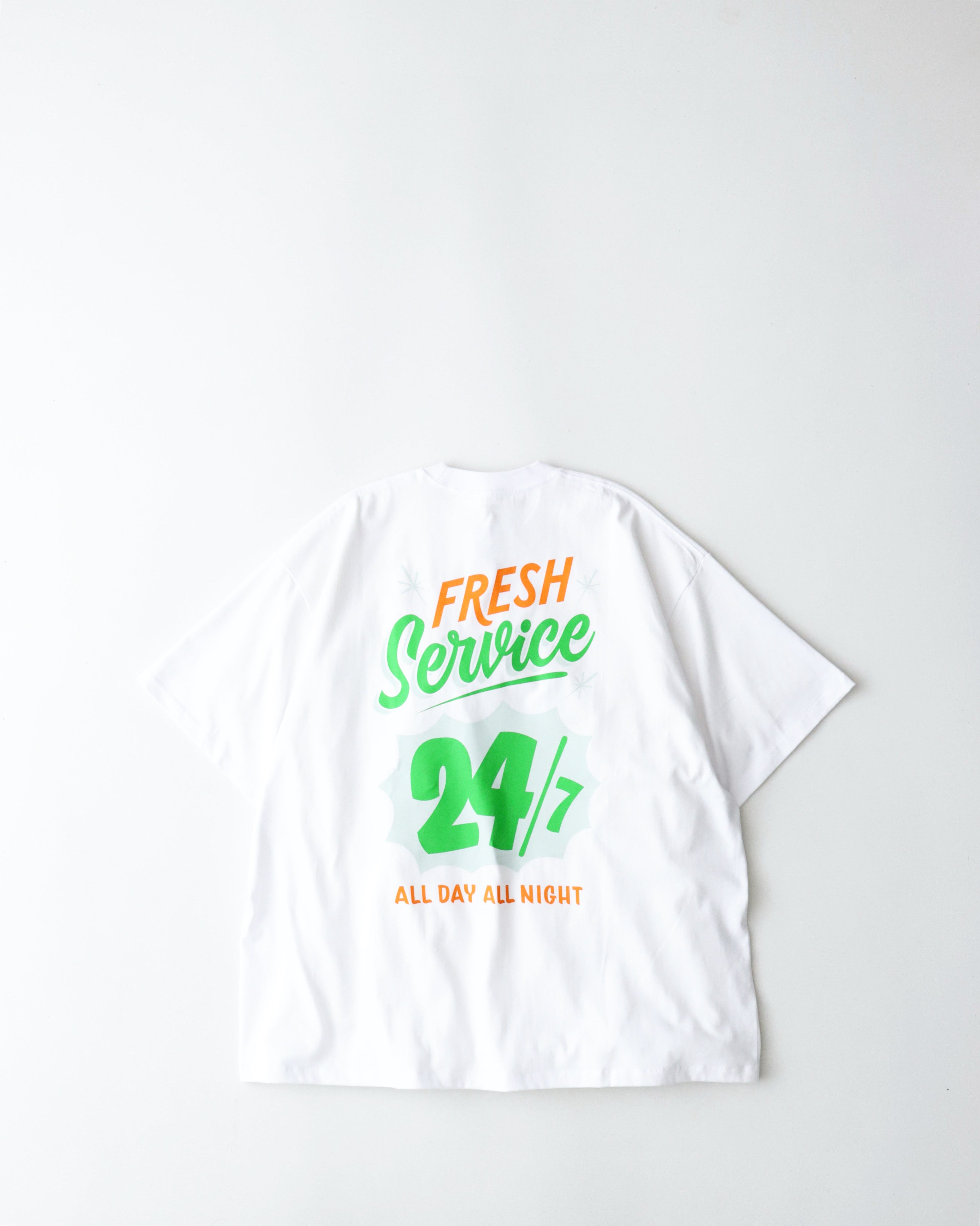 CORPORATE PRINTED S/S TEE “ALL DAY ALL NIGHT”