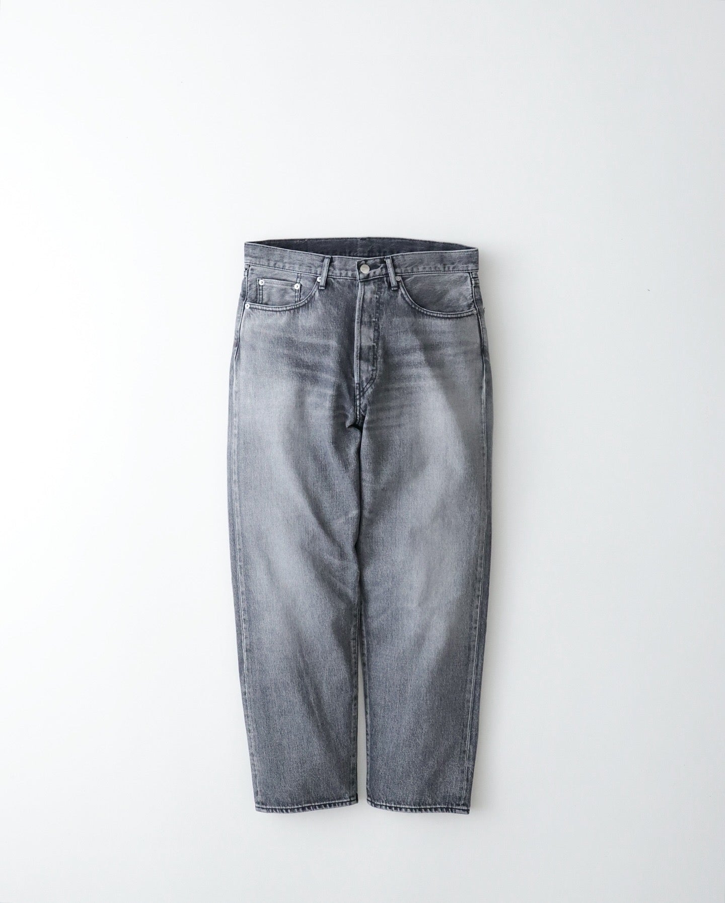 SELVAGE DENIM FIVE POCKET TAPERED PANTS