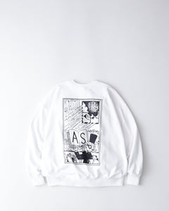 AS×FS LIGHT OZ CREW NECK SWEAT “COMIC”