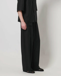WOOL TROPICAL HAREM PANTS