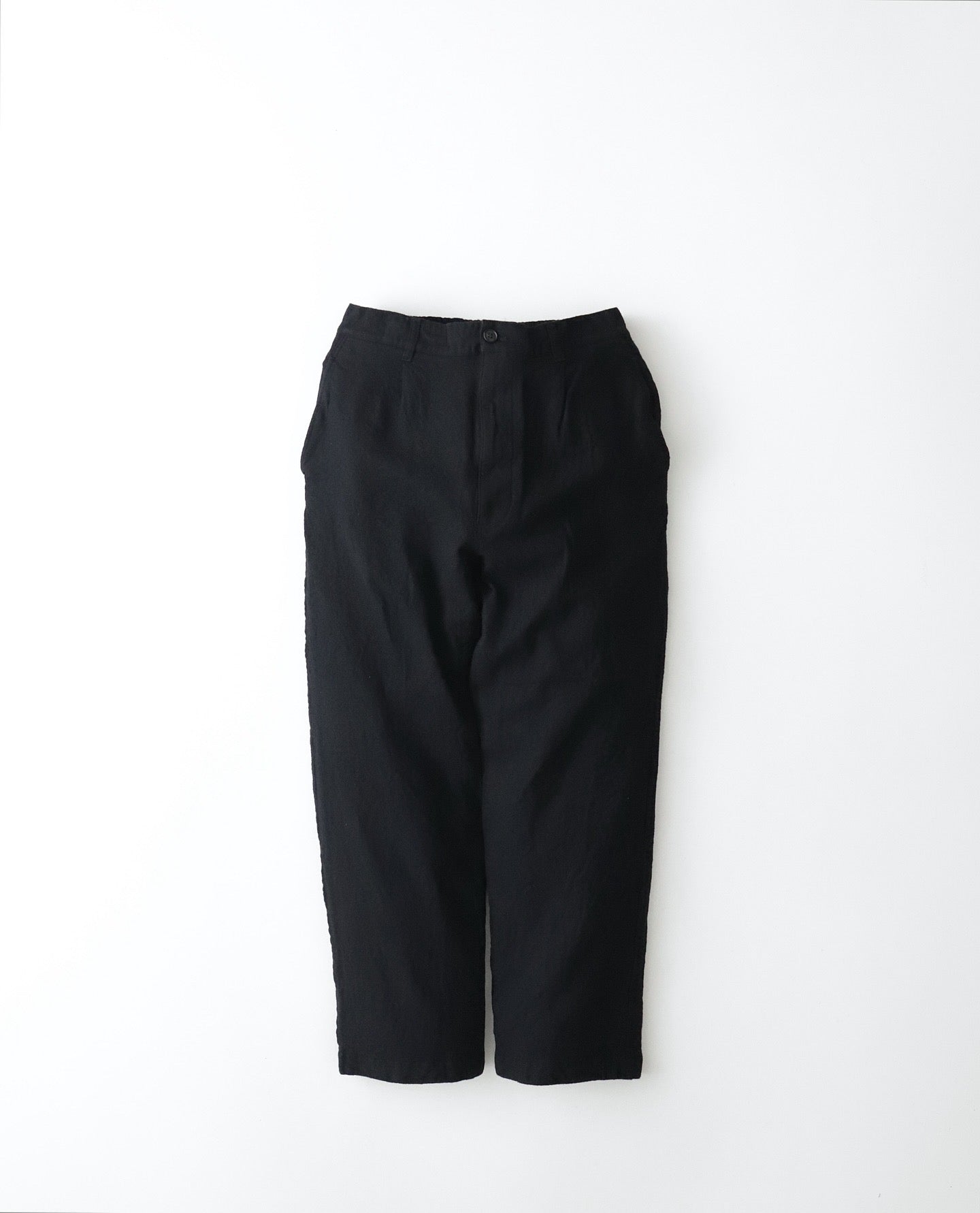 WOOL SERGE FULLING PANTS