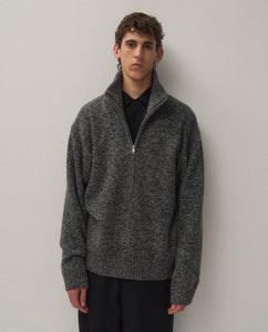 ATON LAMBS WOOL HALF ZIP SWEATER – NCNR WEB STORE