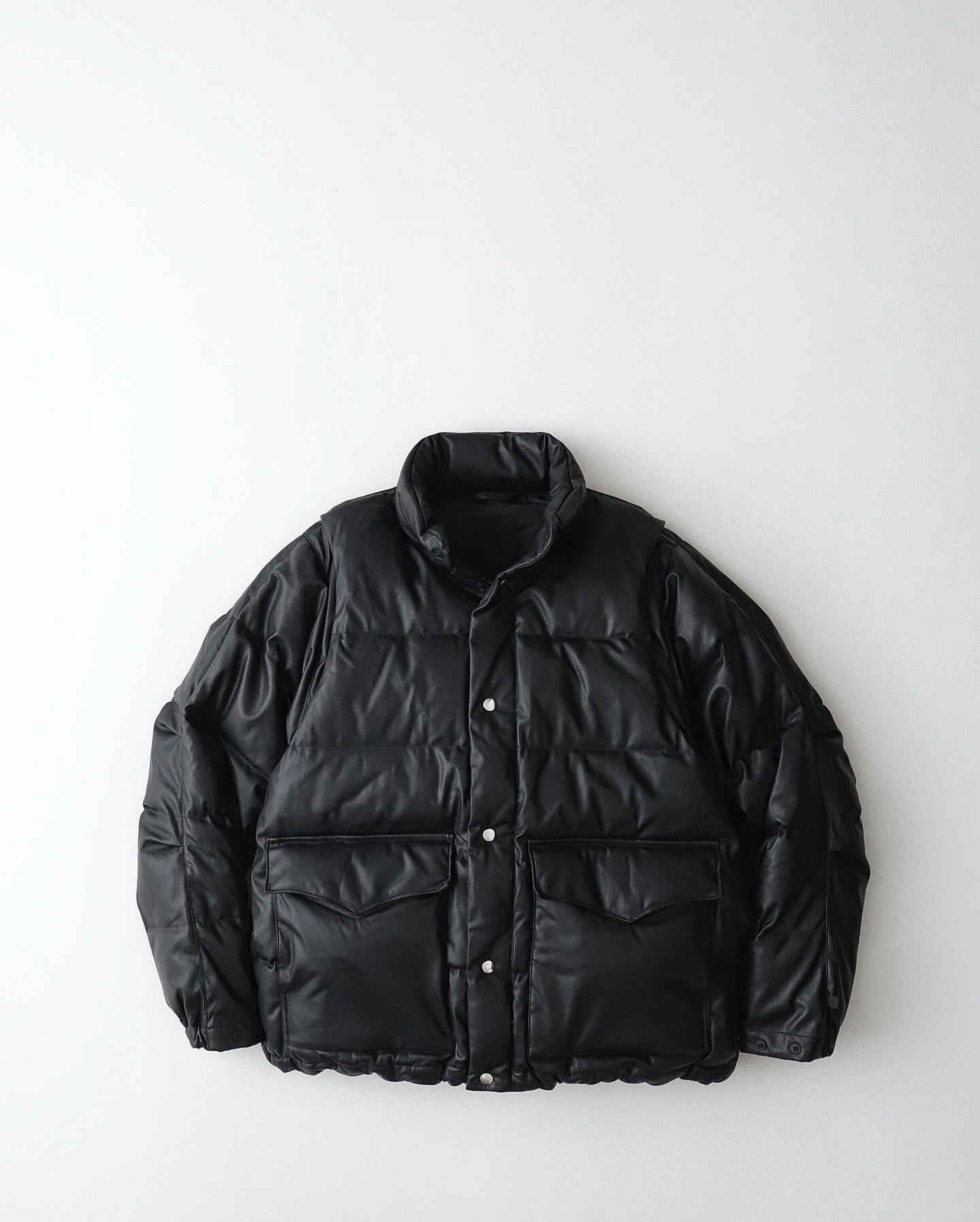 TECH 2WAY SYNTHETIC SKIN DOWN JACKET