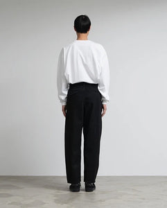 SELVAGE DENIM TWO TUCK PANTS