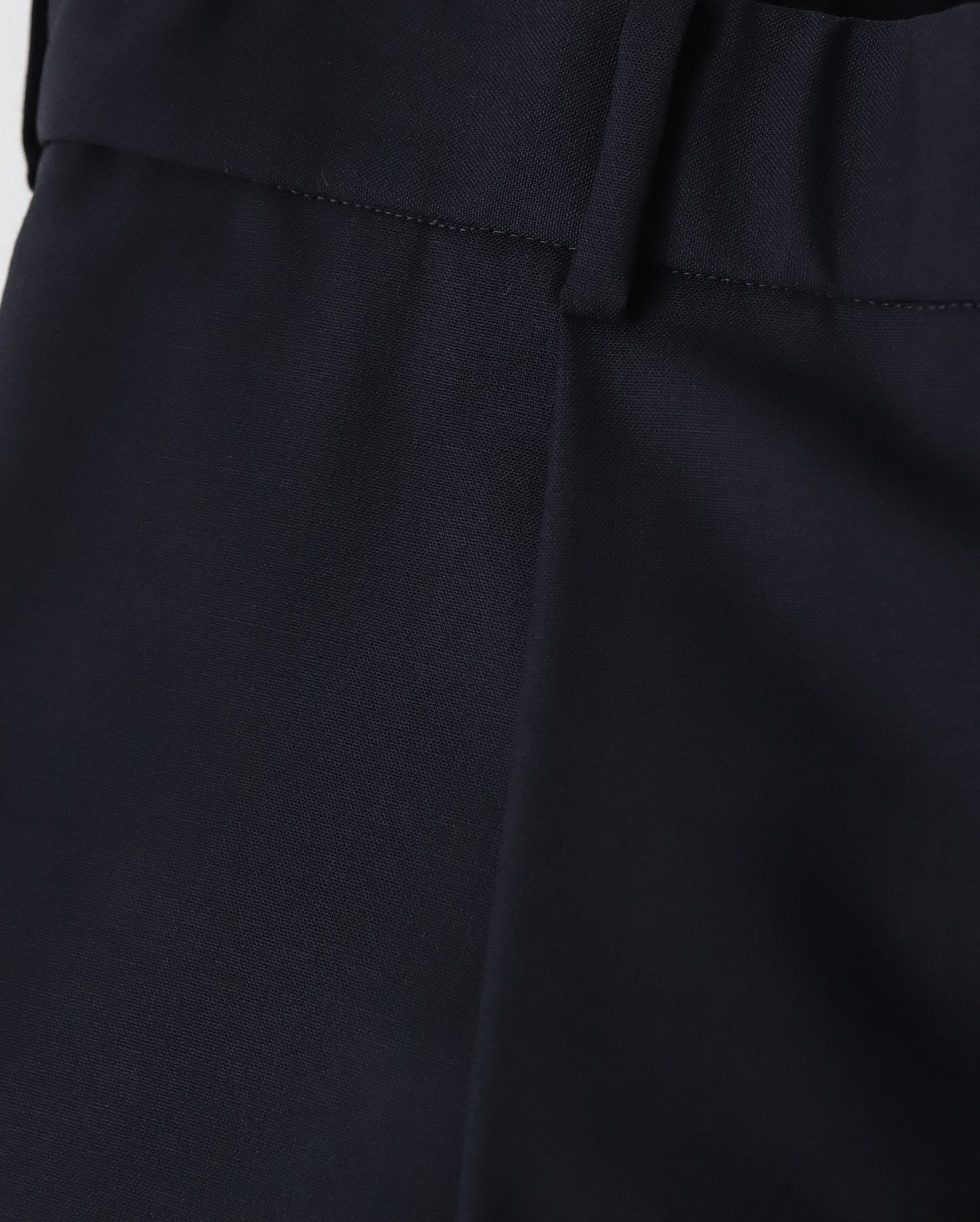 WOOL TROPICAL LOOSE FIT PANTS