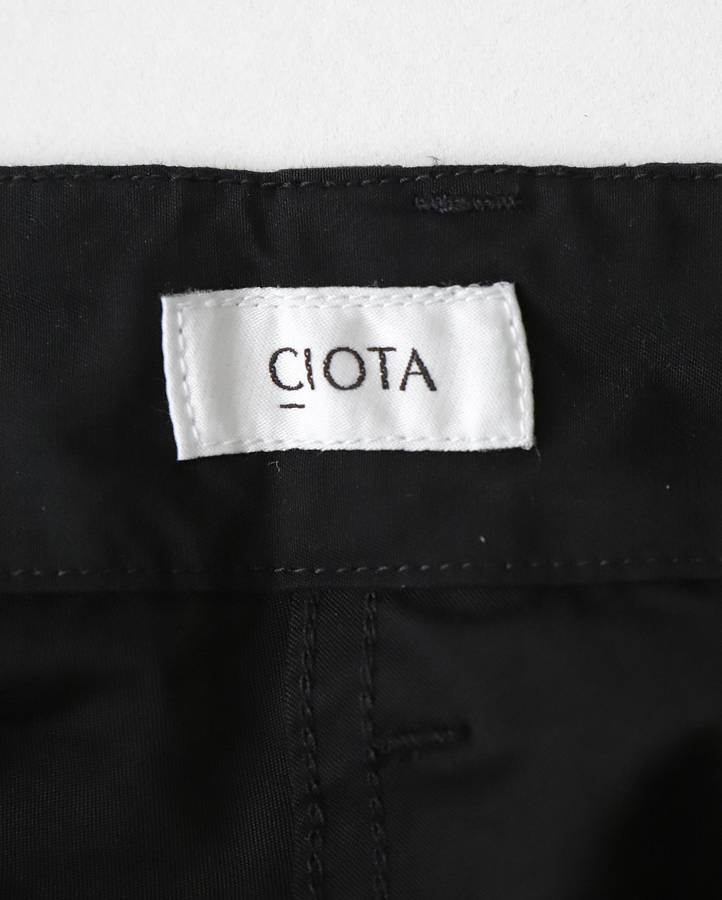COTTON RAYON BAKER PANTS