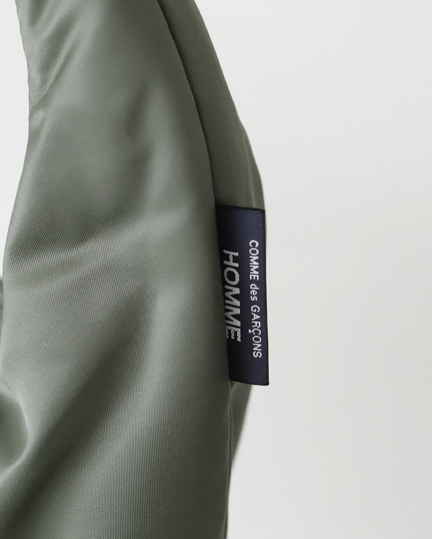 COMME des GARCONS HOMME COTTON NYLON DOUBLE TWILL SHOULDER BAG COMME des GARCONS HOMME COTTON NYLON DOUBLE TWILL SHOULDER BAG