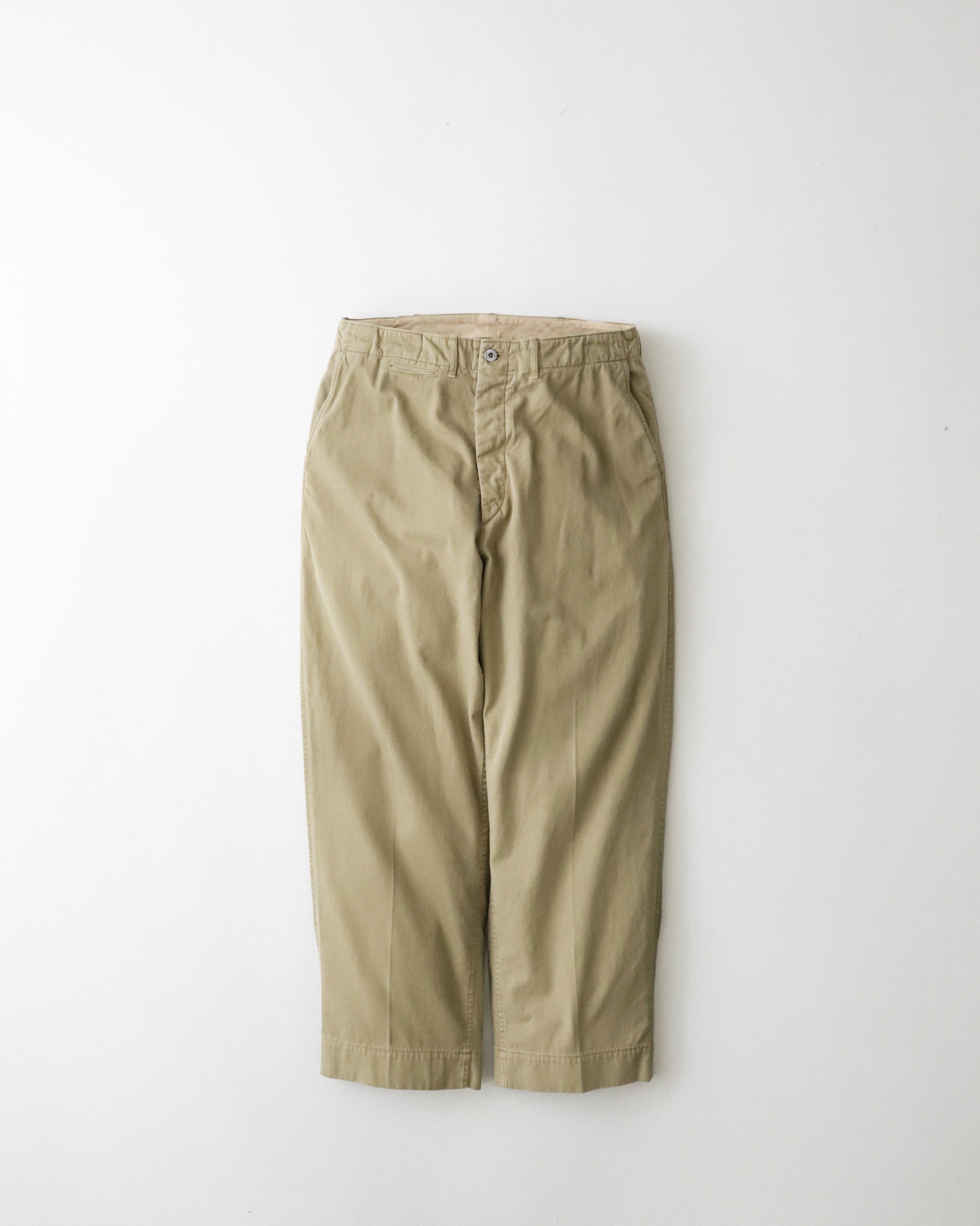 VINTAGE CHINO TROUSERS