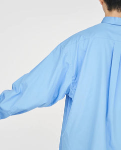 HIGH COUNT REGULAR COLLAR ROUND CUT OVERSIZED  SHIRT