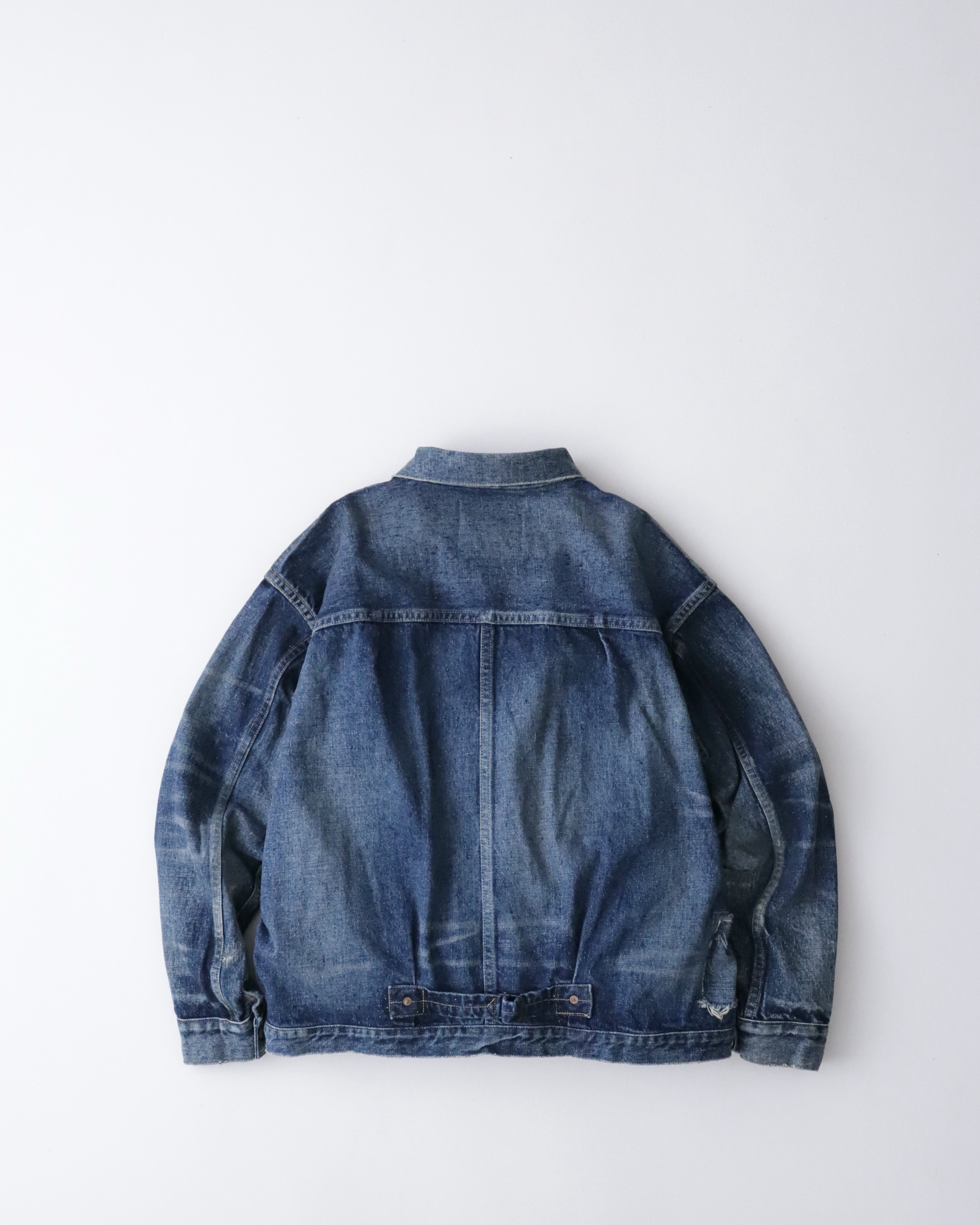 NEW MANUAL T-BACK DENIM JACKET