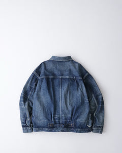 NEW MANUAL T-BACK DENIM JACKET