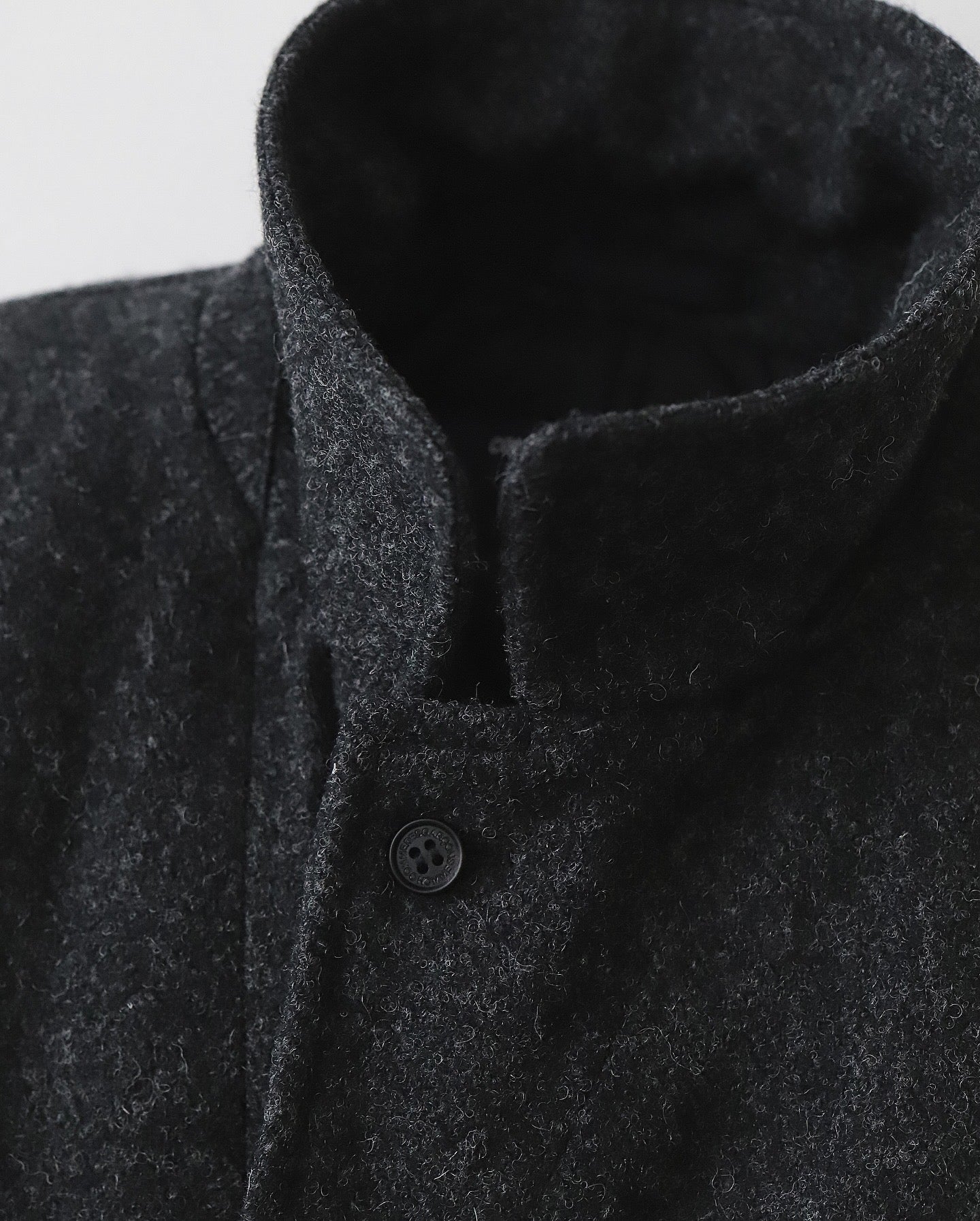 WOOL TWEED HERRINGBONE 3B QUILTED LINING JACKET