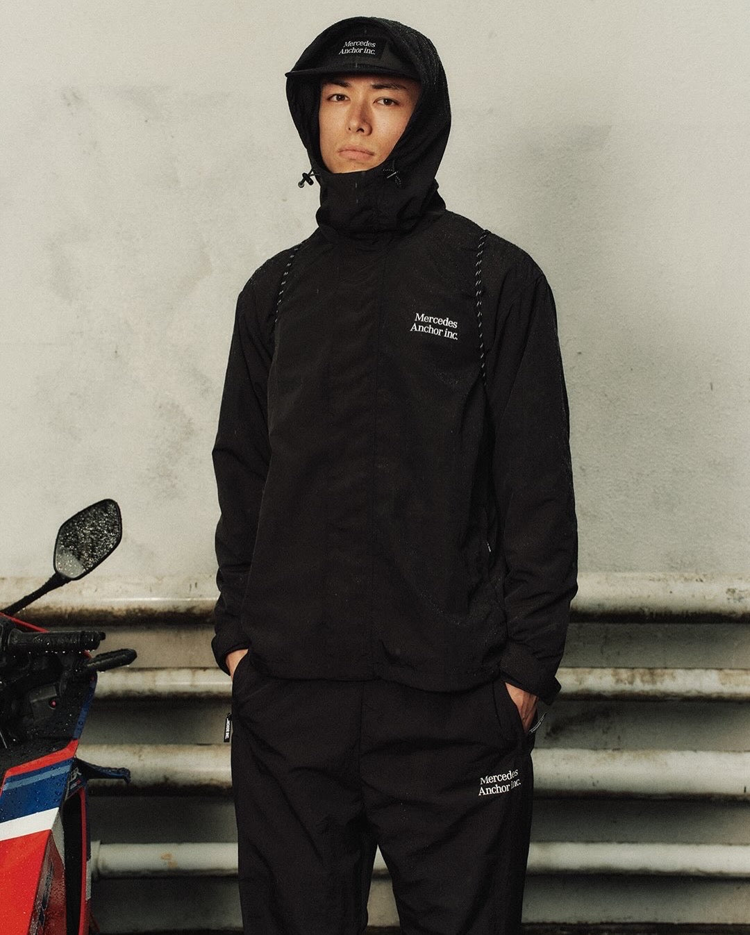 ANCHOR INC. NYLON TRACK JACKET – NCNR ONLINE STORE