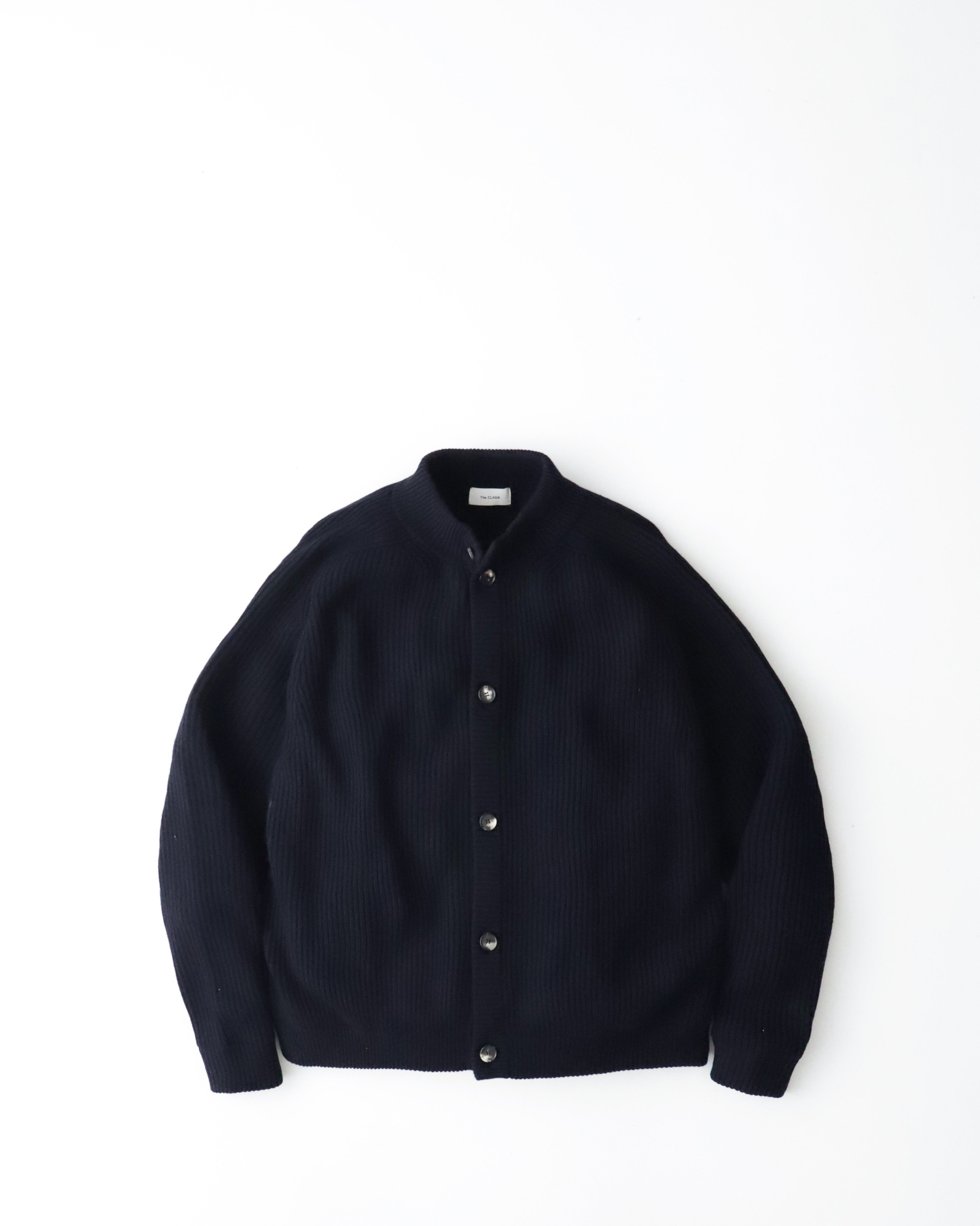 SADDLE MOCK CARDIGAN